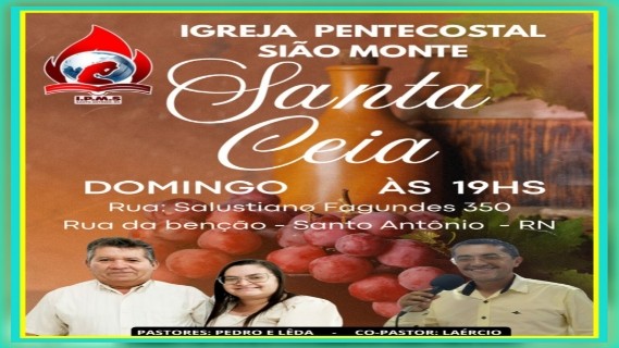 Culto de Santa Ceia do Senhor